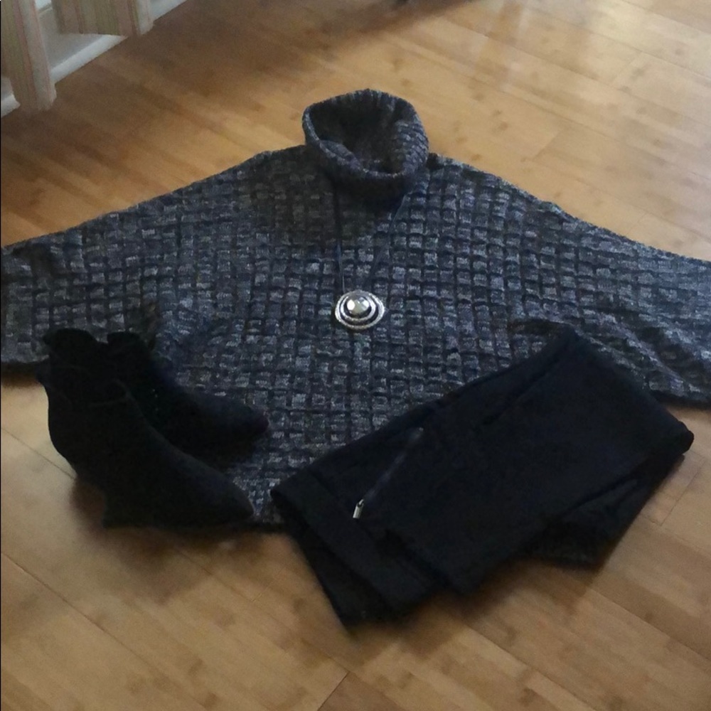 Forever 21 poncho type sweater